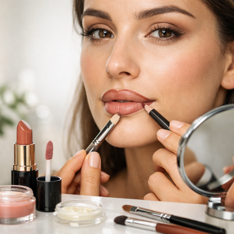 Contouring lèvres — astuces pro pour des lèvres plus pulpeuses sans injection